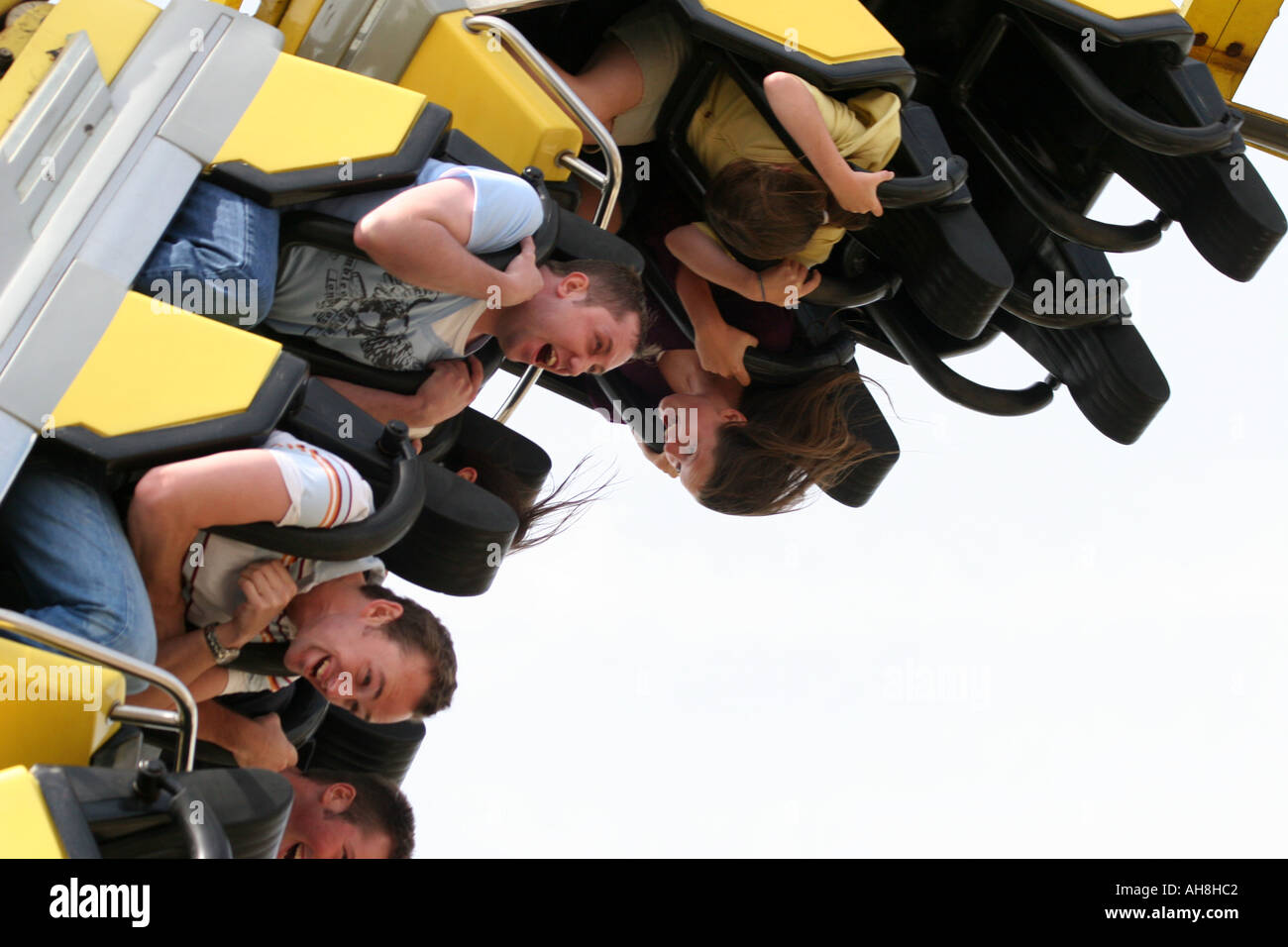 Roller coaster looping hi-res stock photography and images - Alamy