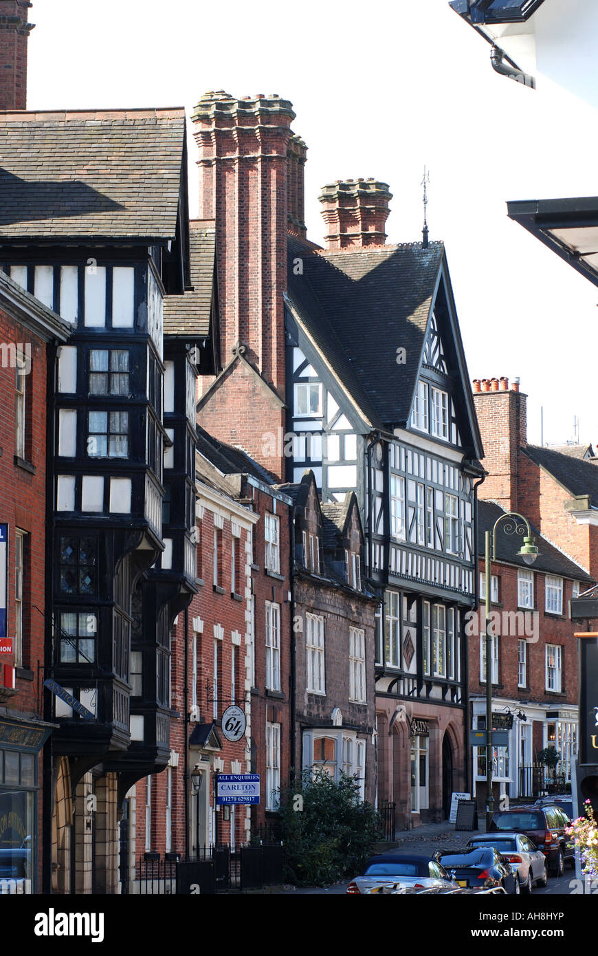 St. Edwards Street, Leek, Staffordshire, England, UK Stock Photo Alamy