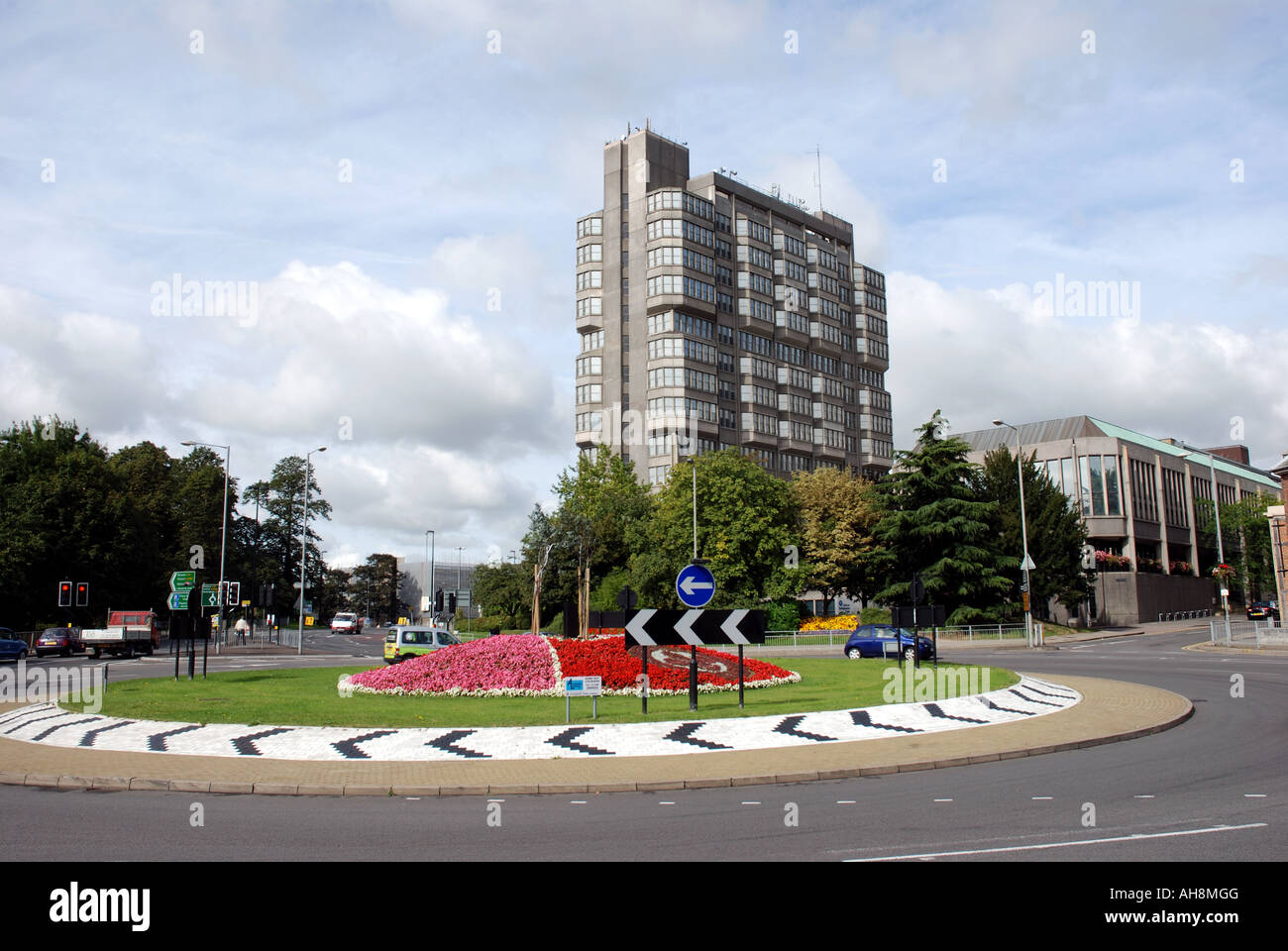 County Hall council offices, Aylesbury, Buckinghamshire, England, UK