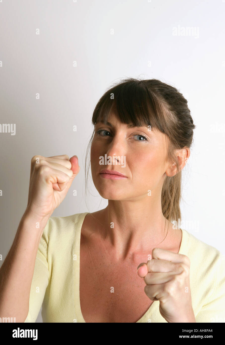 Aggression Frustration Anger Stock Photo