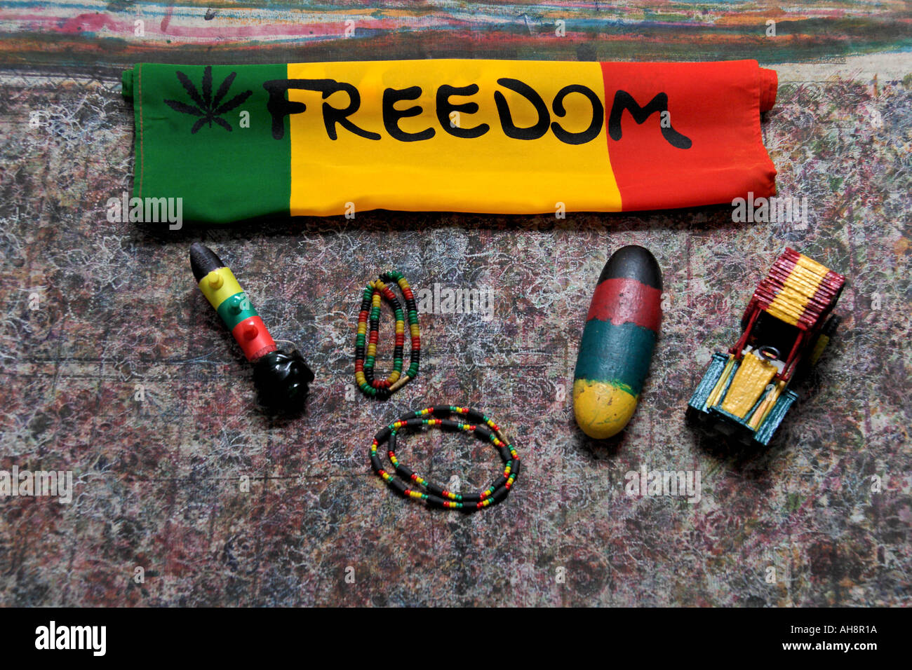 ART Color of freedom Stock Photo