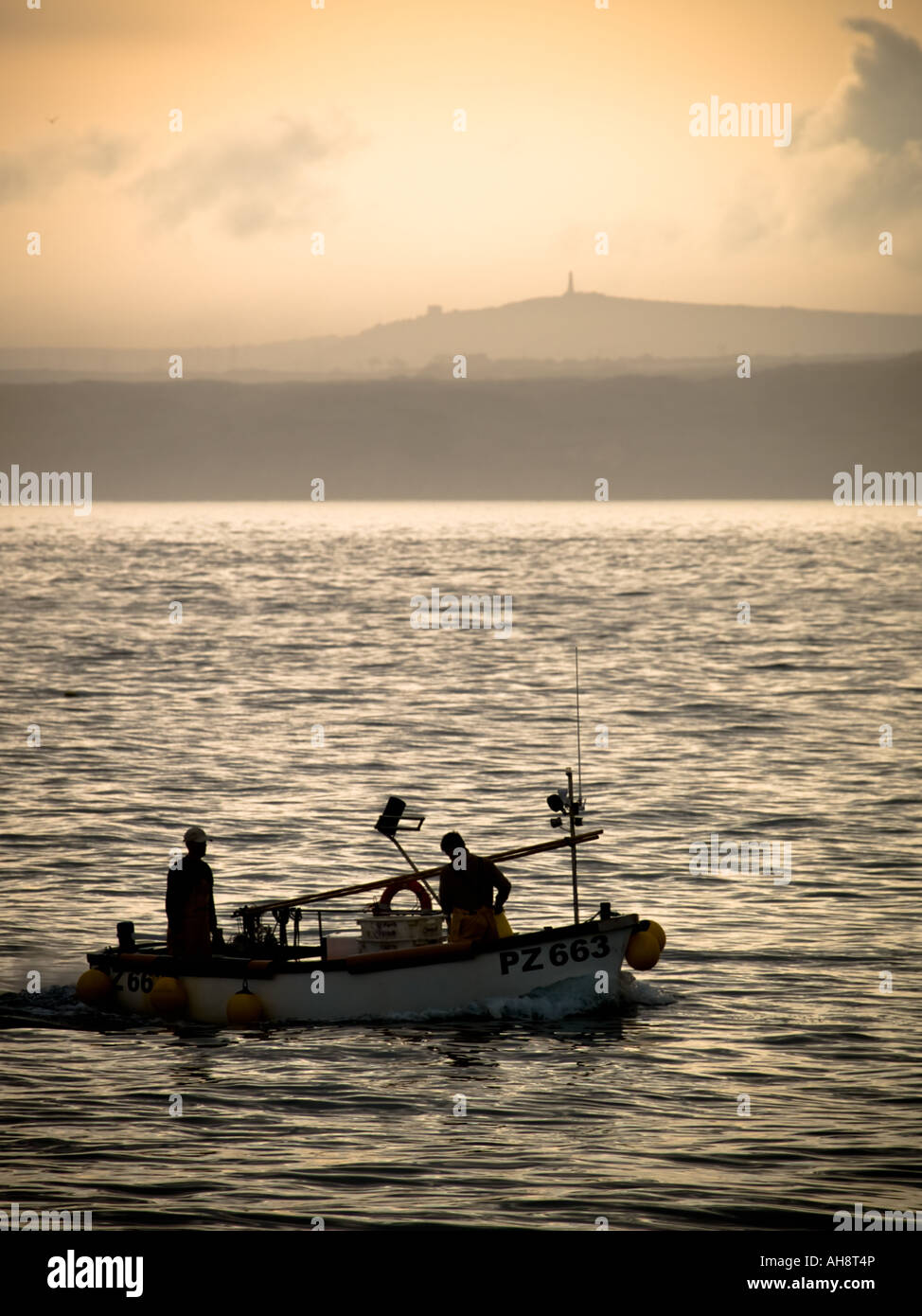 Fishing boat, St Ives Stock Photo Alamy