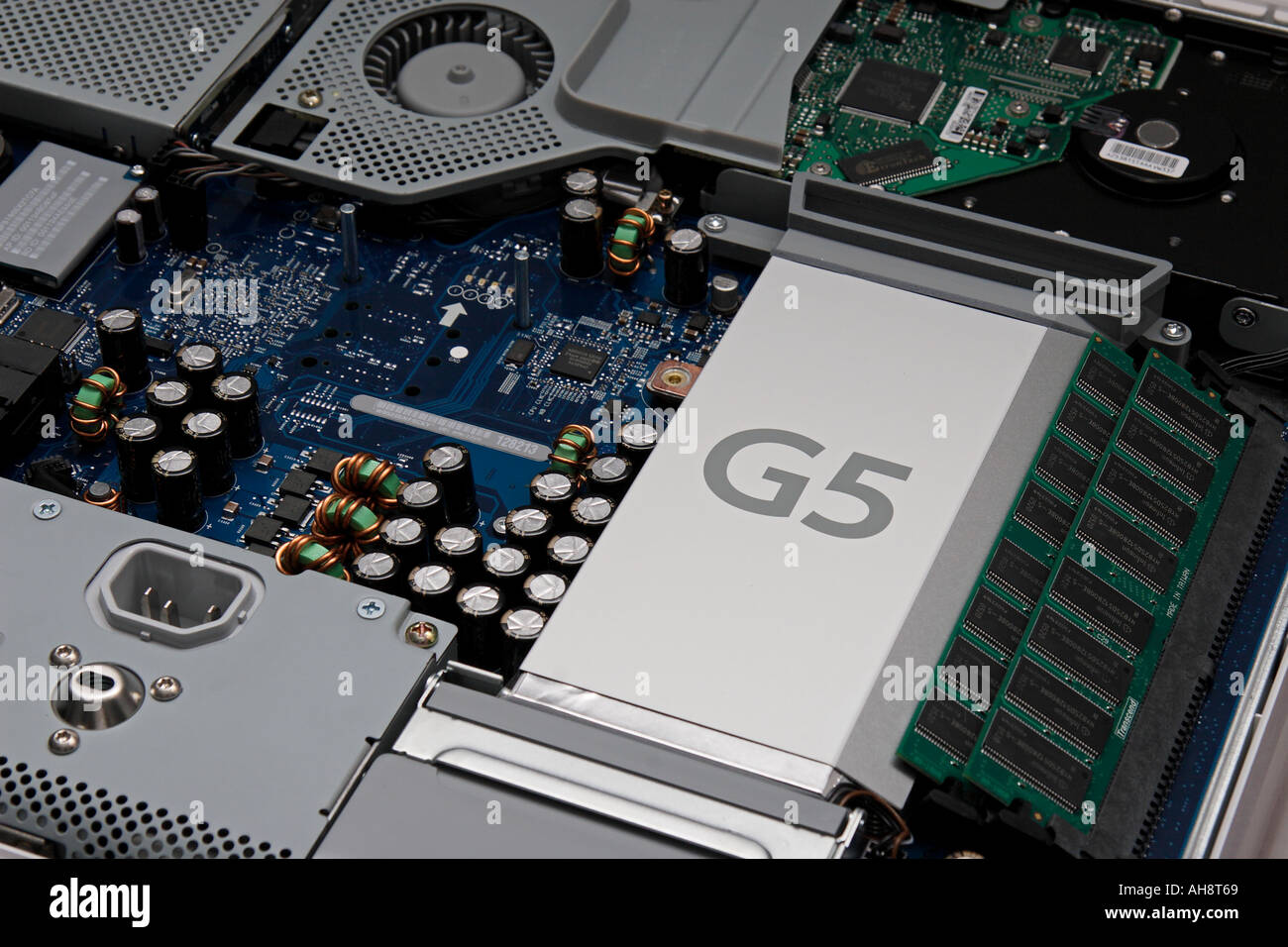 Hi Tech G5 RAM slot Stock Photo