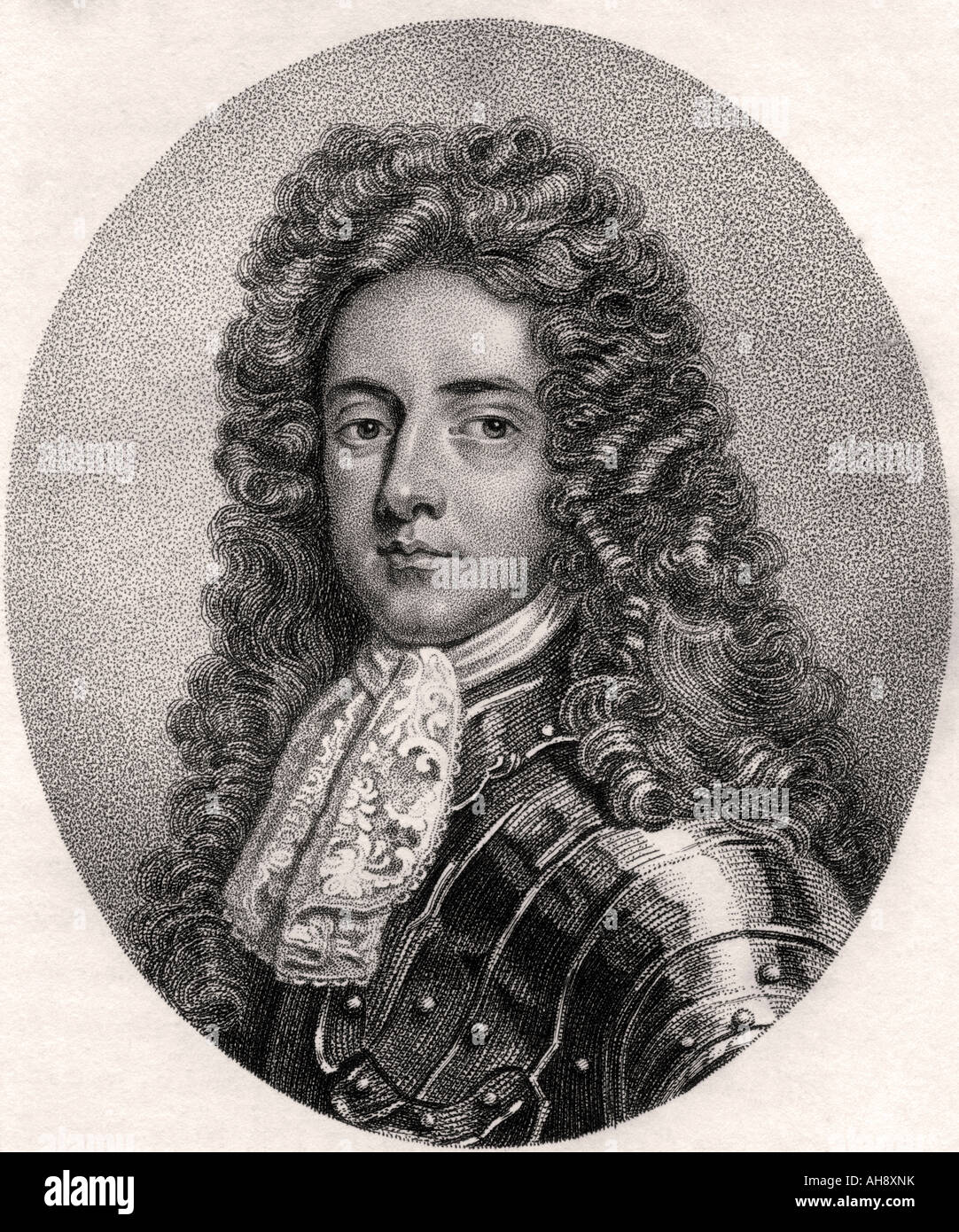 Henry Booth, 1st Earl of Warrington, Lord Delamer, 1652 - 1694. English politician, Mayor of Chester and author. Stock Photo
