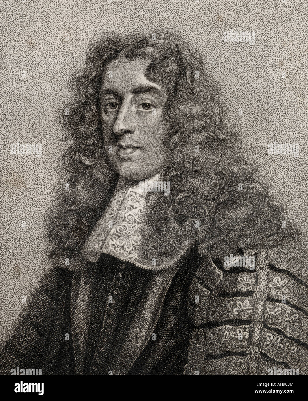 Heneage Finch, 1st Earl of Nottingham, Baron Finch of Daventry, 1621 - 1682. Lord chancellor of England. Stock Photo