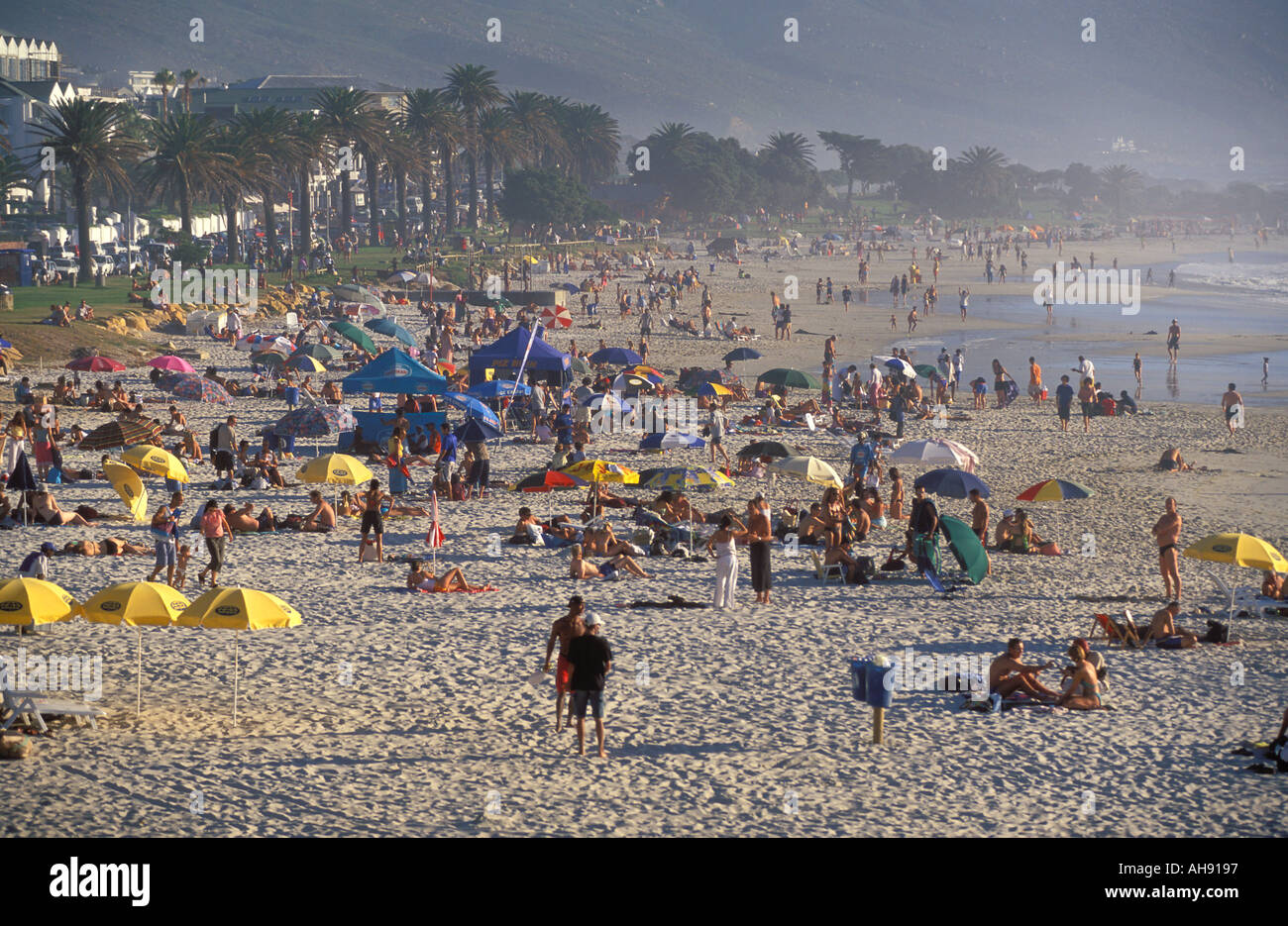 Cape Town South Africa Beach People