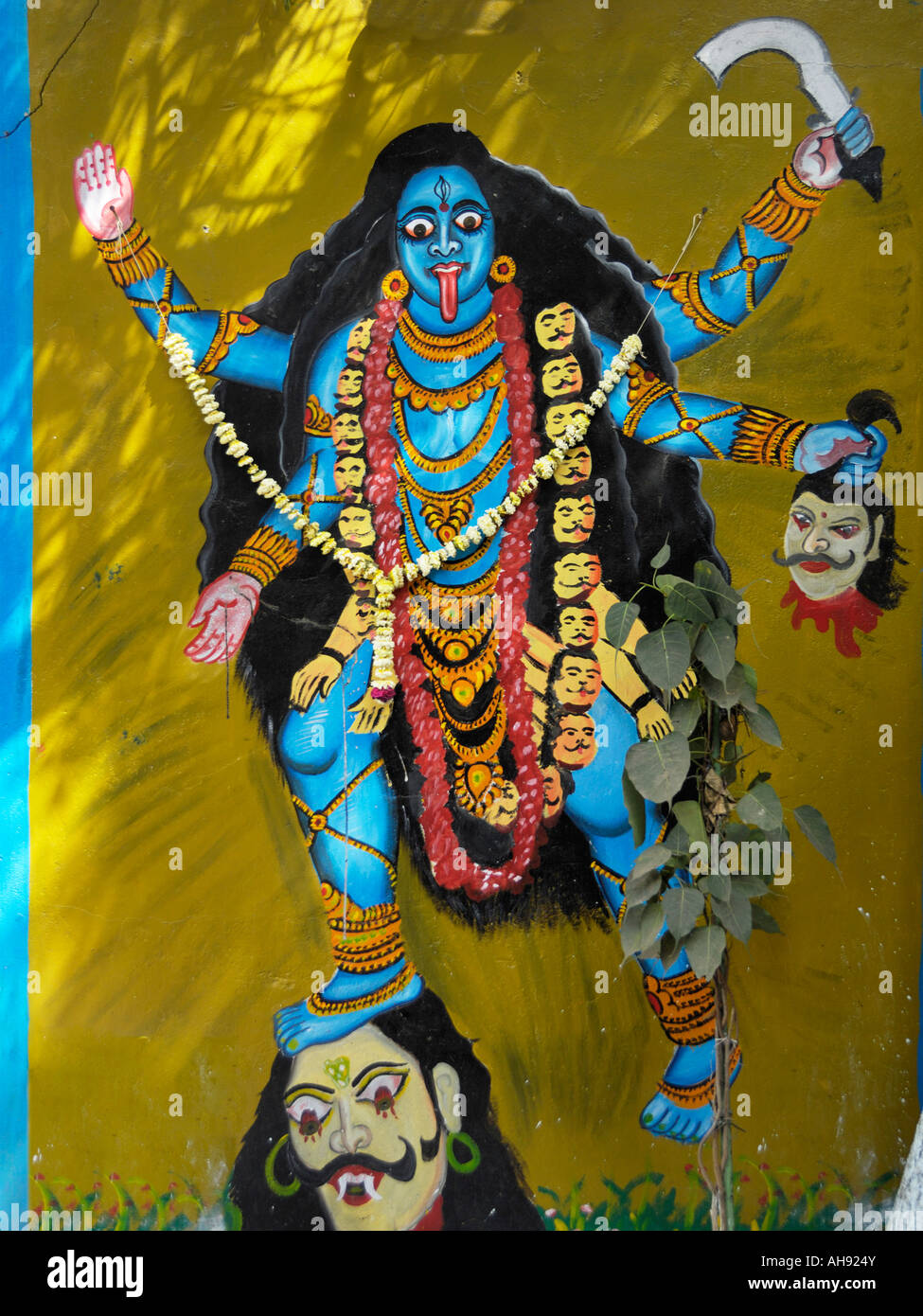 Goddess Kali Painting Hi res Stock Photography And Images Alamy