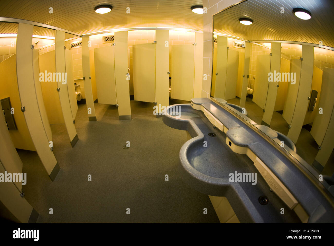 Restroom stalls High Resolution Stock Photography and Images Alamy