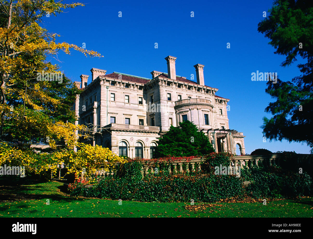 The Breakers mansion, Newport Rhode Island Stock Photo 1153261 Alamy
