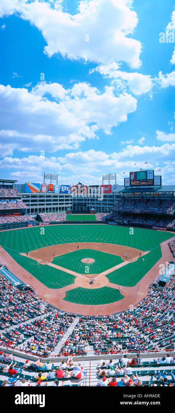 Baseball stadium Texas Rangers v Baltimore Orioles Dallas Texas