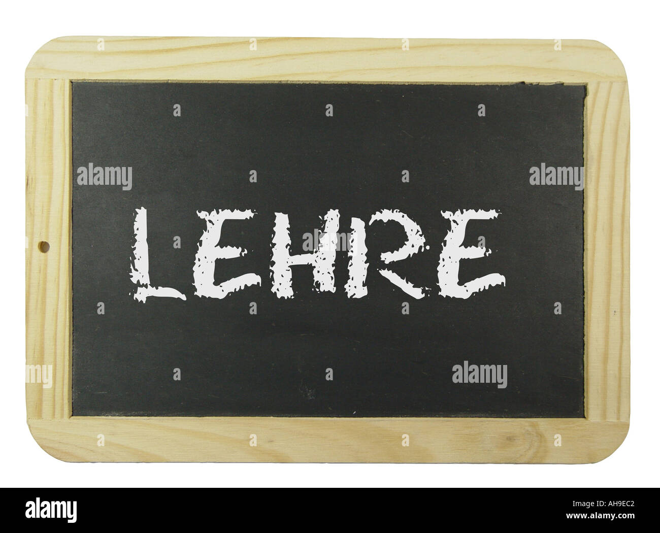 Chalk board with the label teaching Symbol for school learning and ...