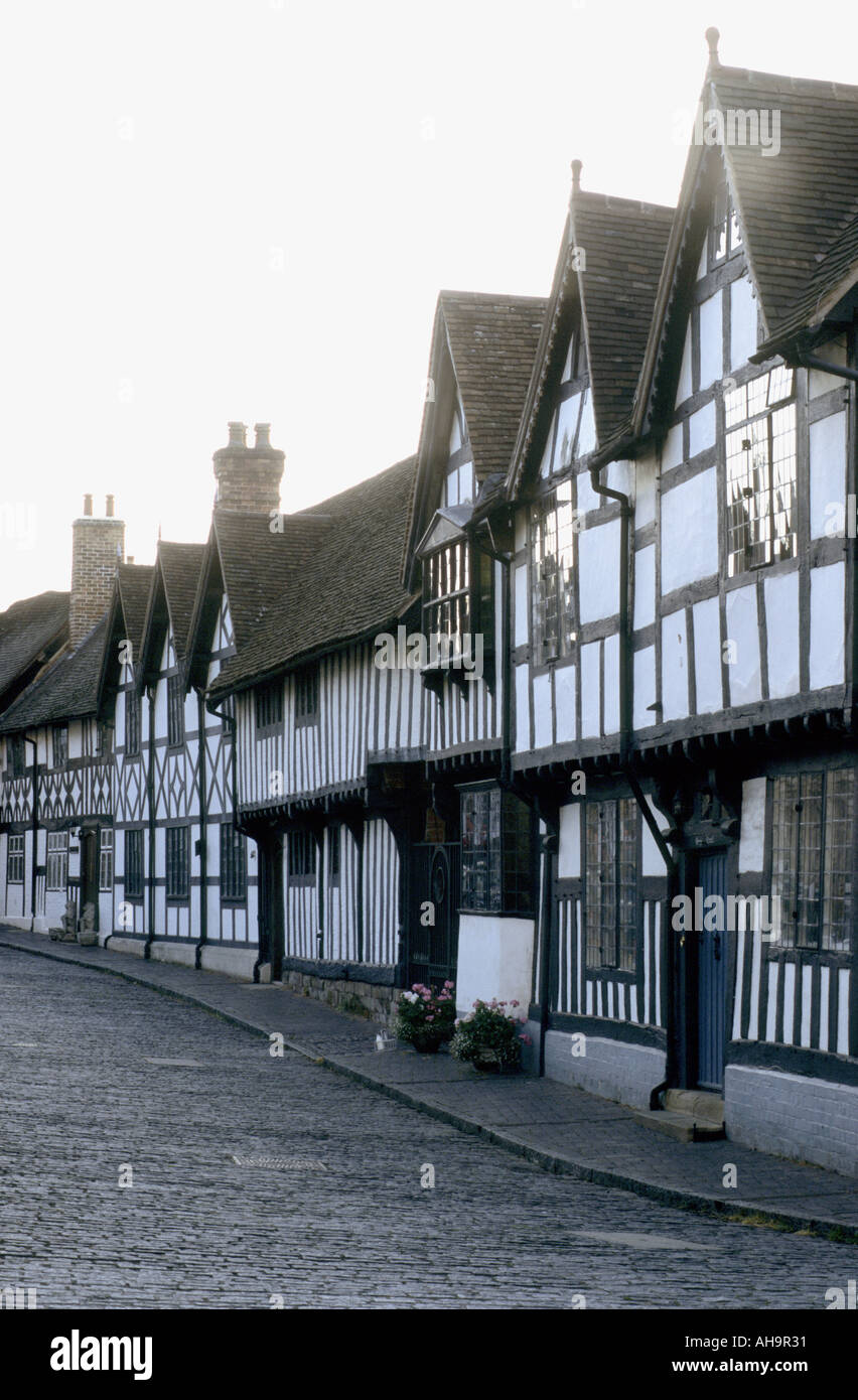 Mill Street, Warwick, Warwickshire, England, UK Stock Photo Alamy