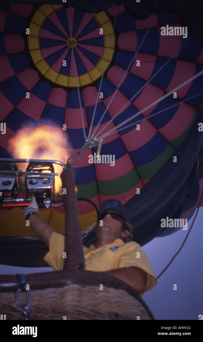 Hot air balloon flown in Okinawa Japan Stock Photo Alamy