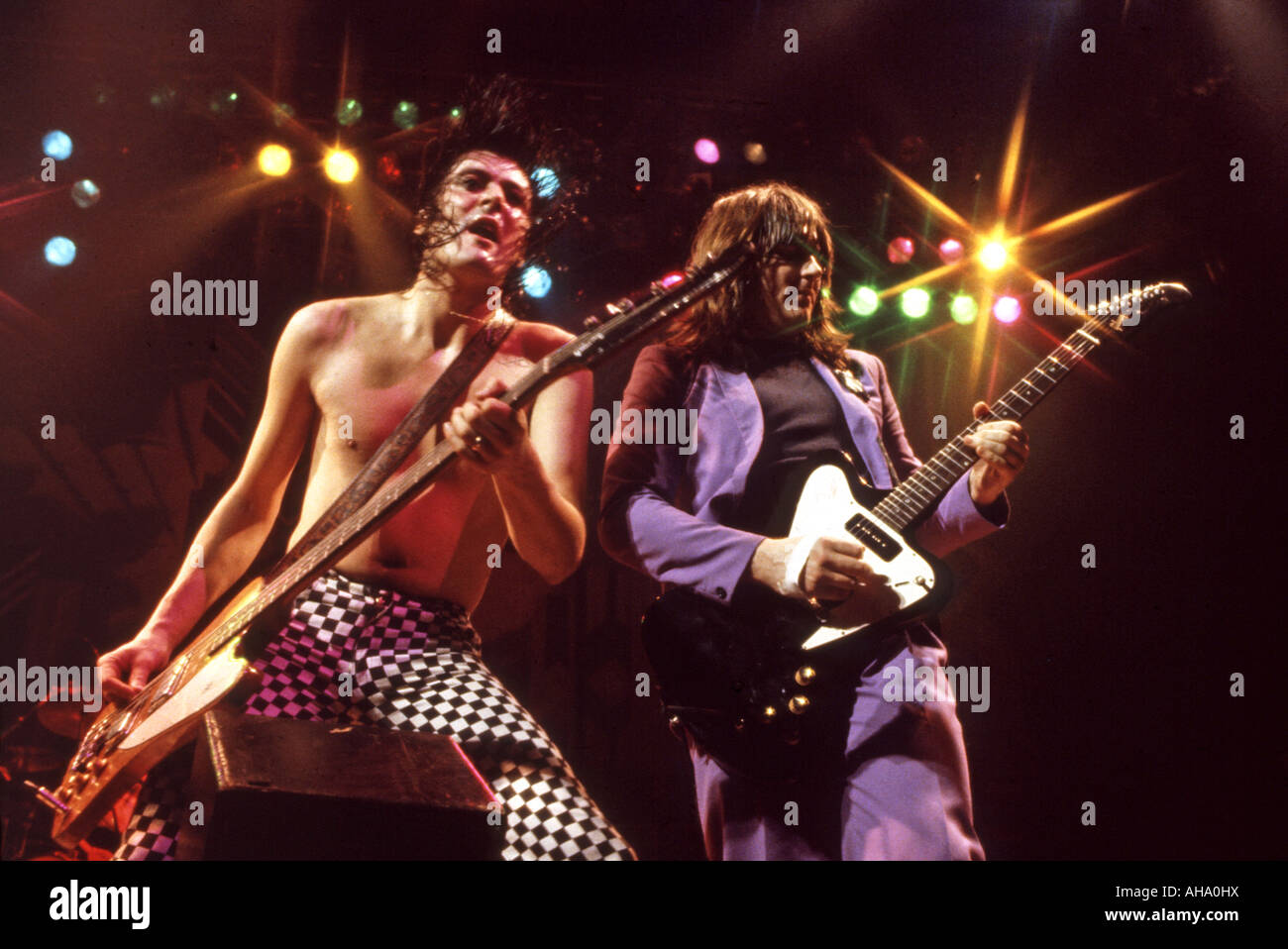 UFO  UK group about 1984 Stock Photo