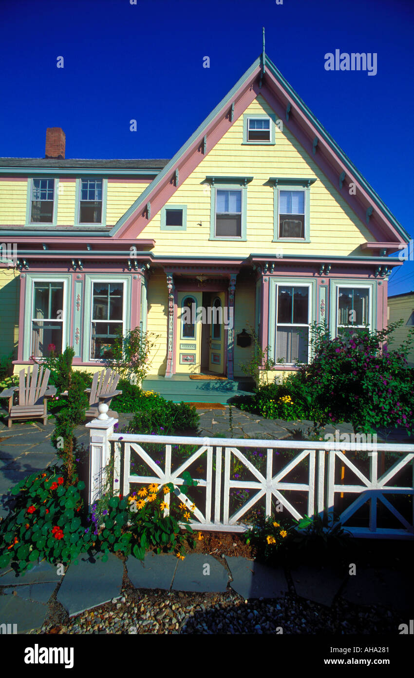 USA Massachusetts Provincetown Cape Cod Victorian home Stock Photo Alamy