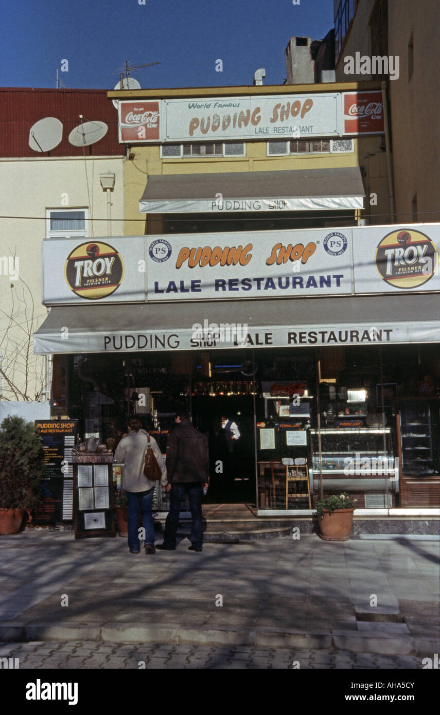 The one and only Pudding Shop, a historical meeting place for overland