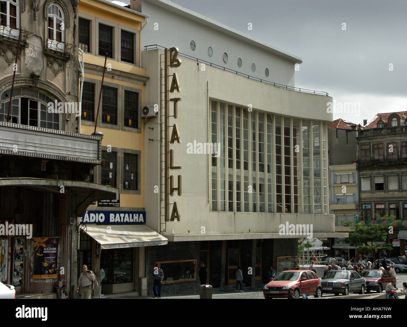 Cinema Batalha, Porto, Portugal. Porto's oldest cinema, built in 1908 Stock  Photo - Alamy
