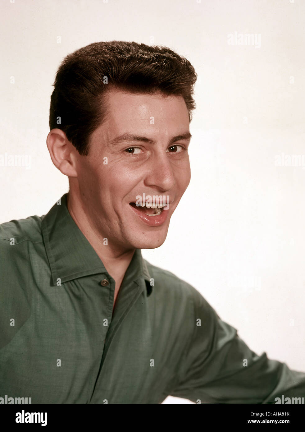 EDDIE FISHER US entertainer about 1956 Stock Photo