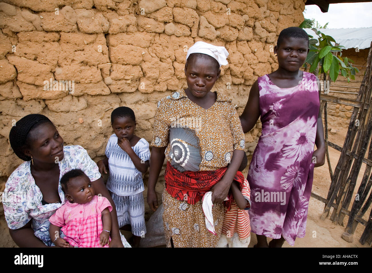 A family near Aburi, Ghana Stock Photo - Alamy