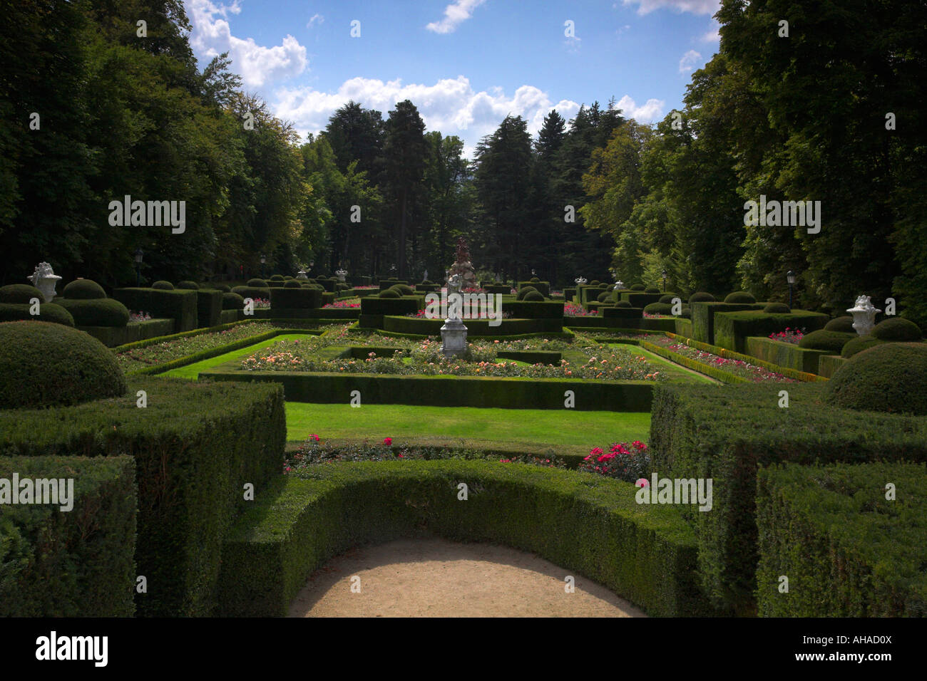 La Granja de San Ildefonso Stock Photo Alamy