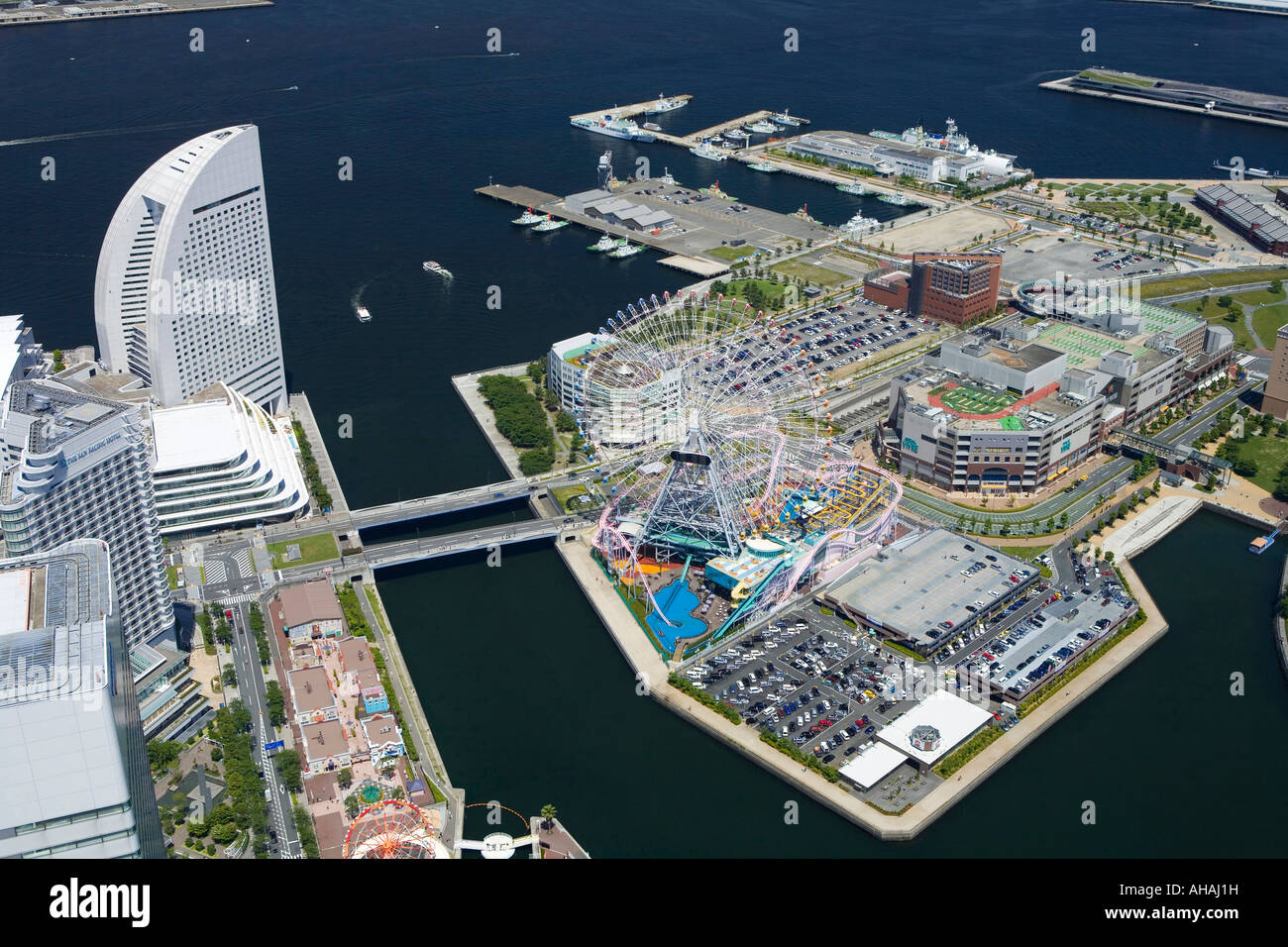 Minatomirai buildings Stock Photo