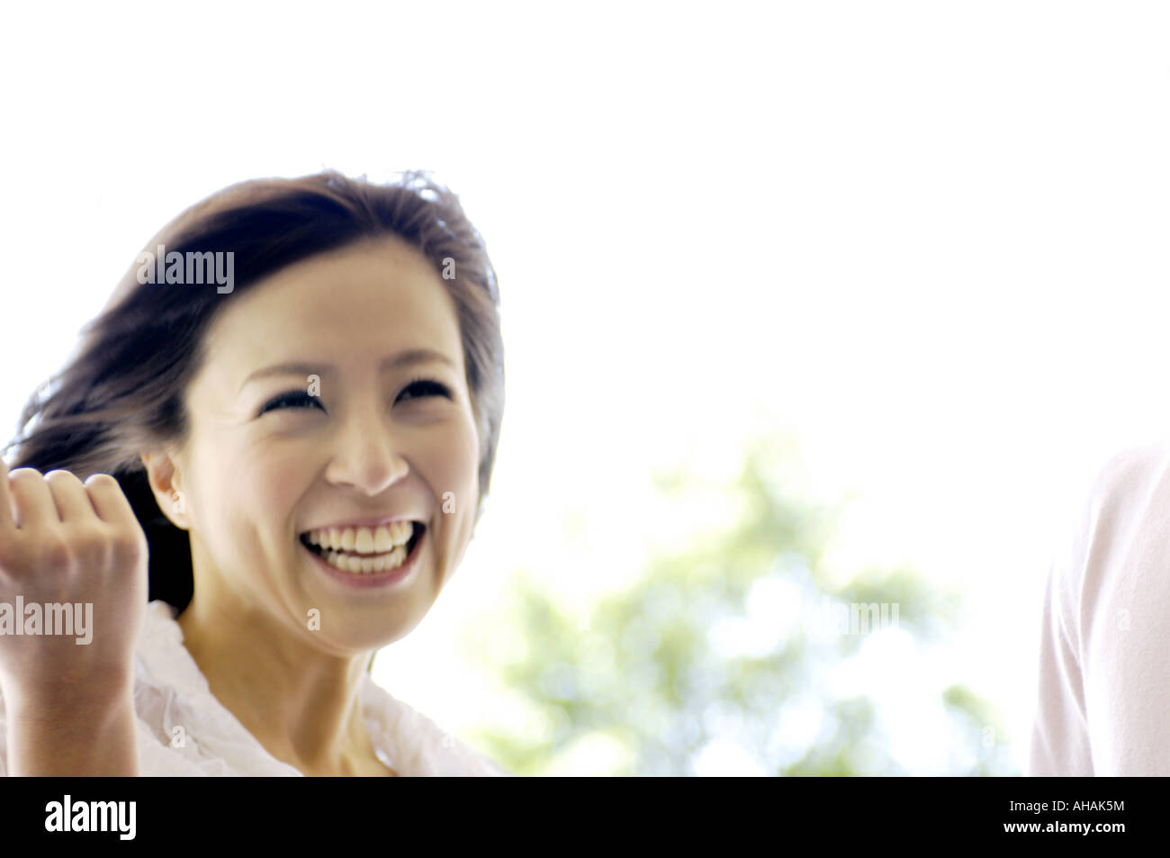 Smiling japanese woman hi-res stock photography and images - Alamy