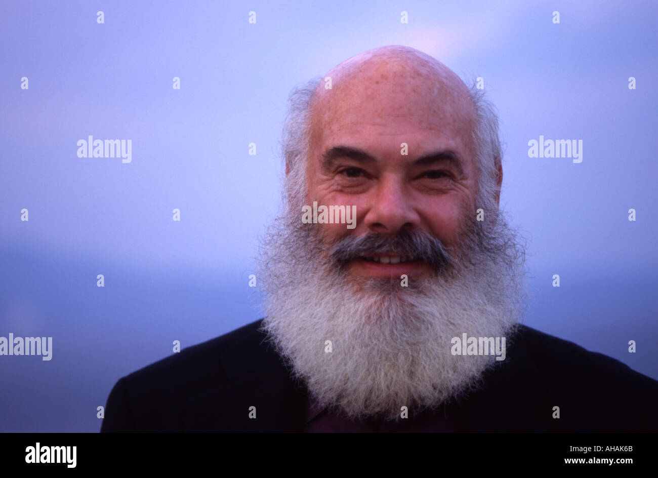 Dr Andrew Weil on his visit to Okinawa Japan The place with the highest longevity in the world Stock Photo