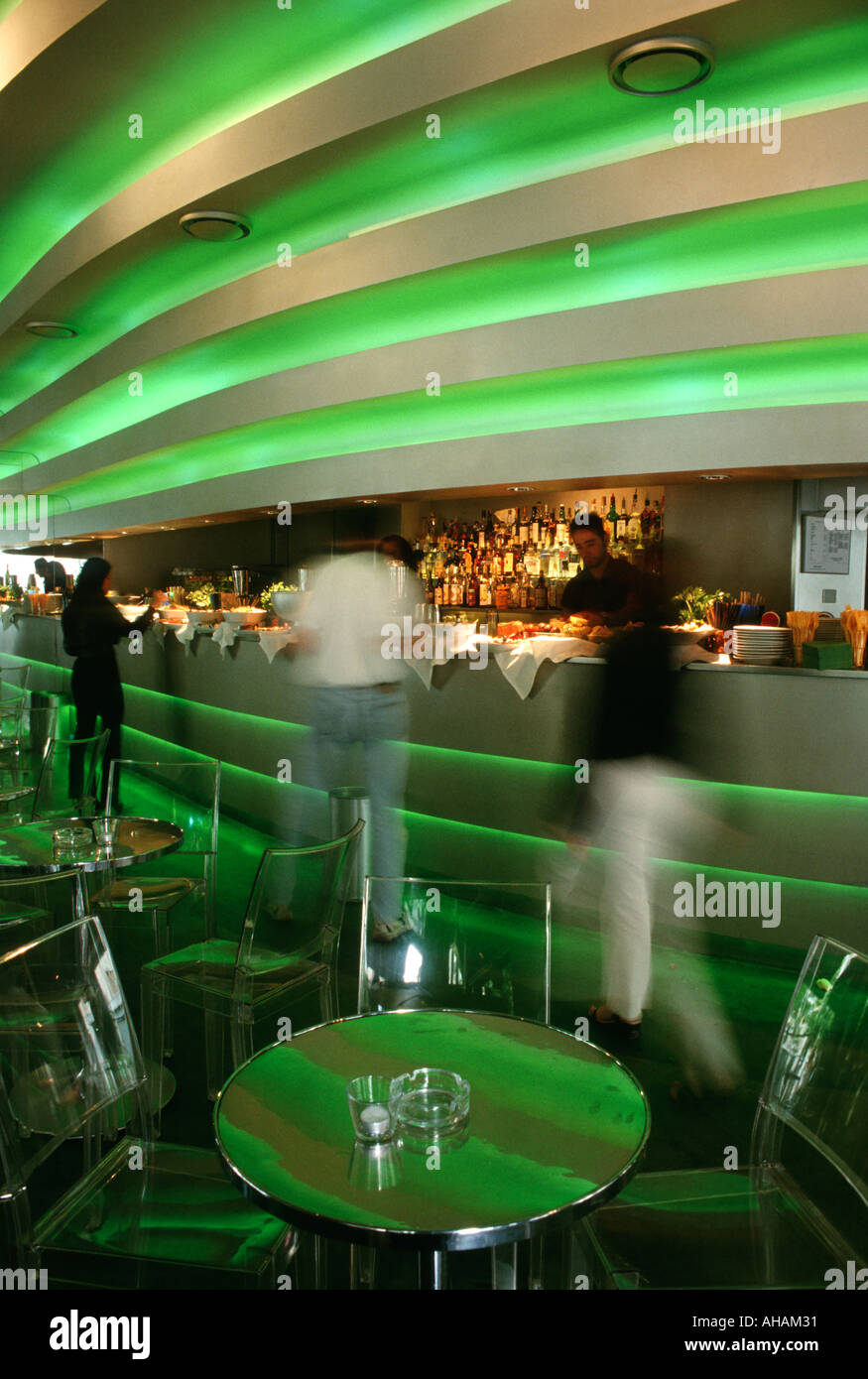 Milan Italy Shu bar restaurant Stock Photo
