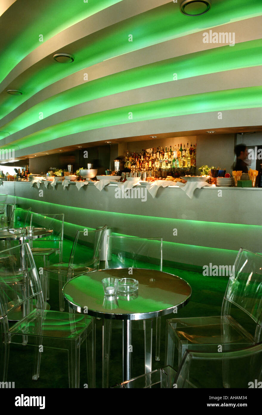 Milan Italy Shu bar restaurant Stock Photo