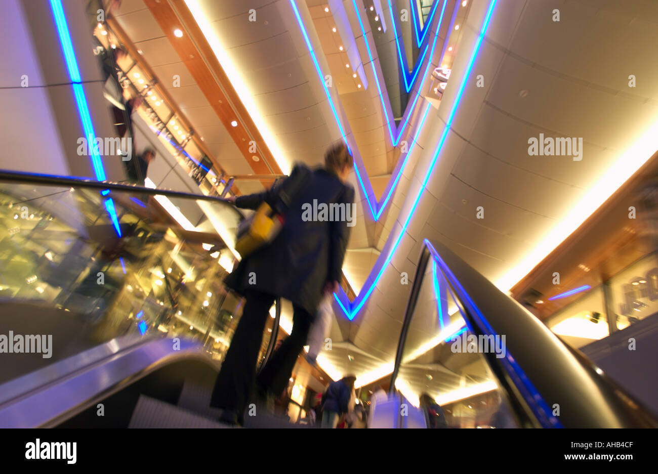 Shopping center Sevens at the shopping mile Koenigsallee in Duesseldorf Germany  Stock Photo