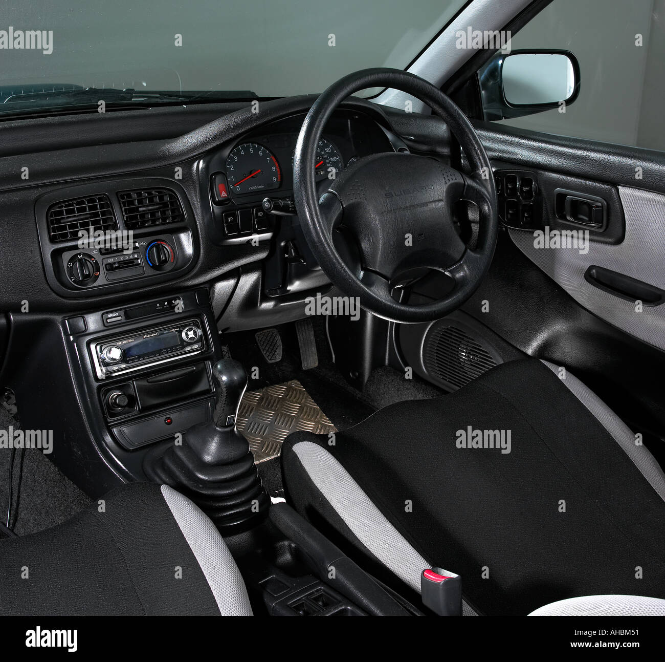 Subaru impreza car interior hi-res stock photography and images - Alamy