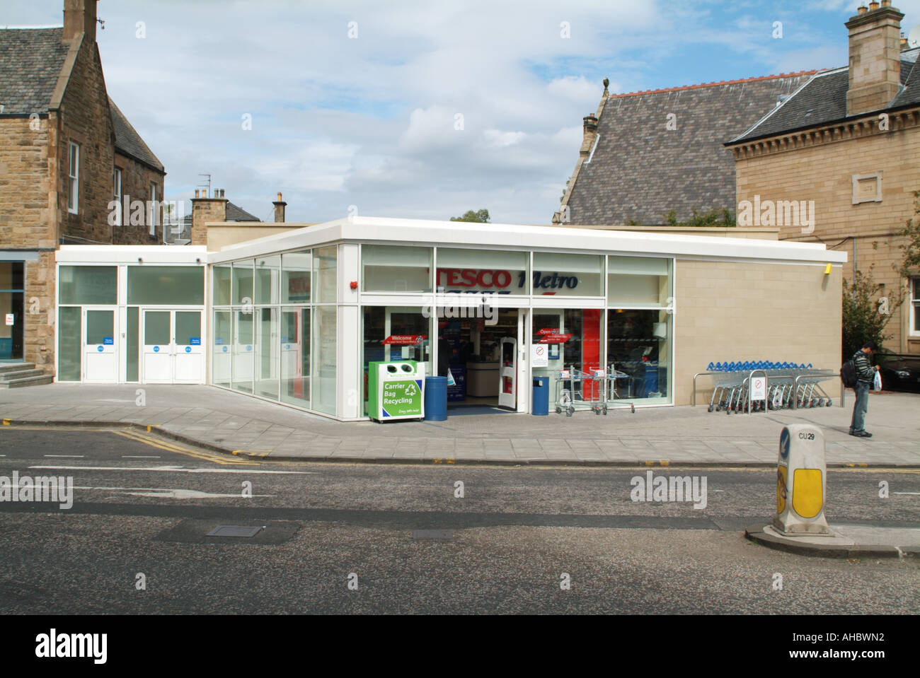 A Tesco Metro store at Holy Corner, Morningside, Edinburgh, Scotland