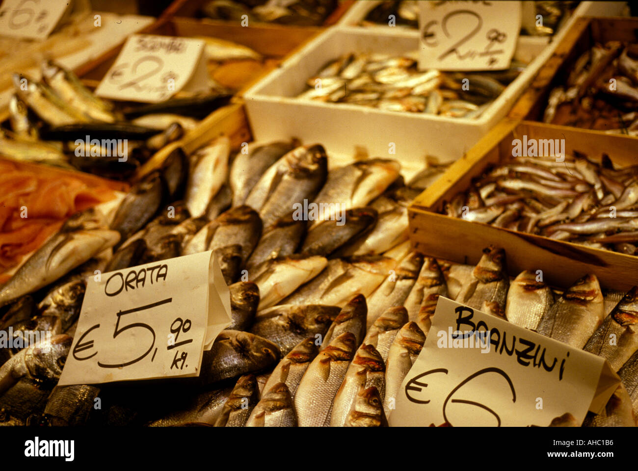 Market Turin Piemonte Italy Stock Photo