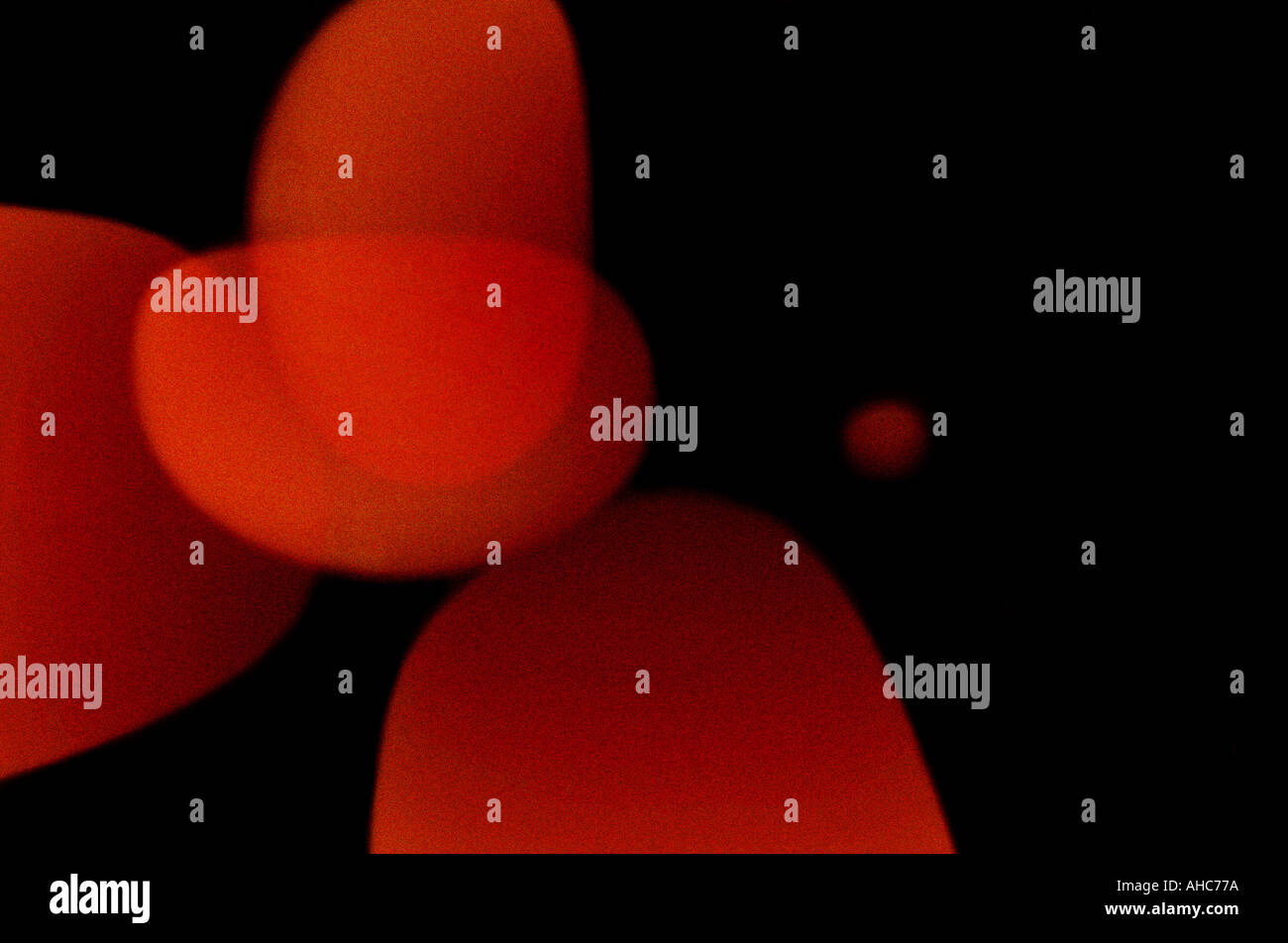 Wax Blobs floating in a Lava Lamp Stock Photo Alamy