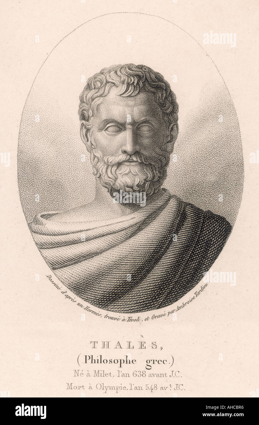 Thales of miletus hi-res stock photography and images - Alamy