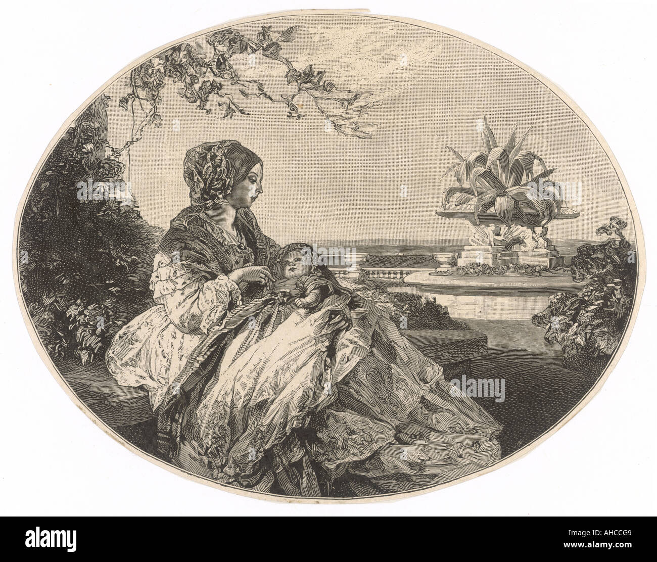 Queen Victoria 1850 High Resolution Stock Photography and Images - Alamy