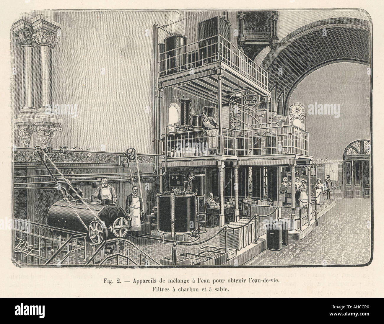 Vodka Manufacture Russia Stock Photo - Alamy