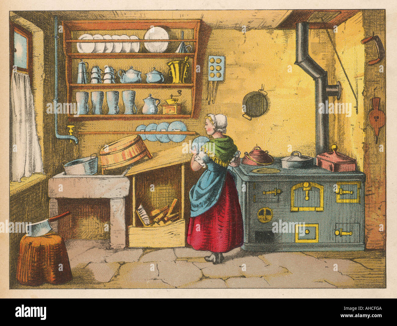 Kitchen maid hires stock photography and images Alamy