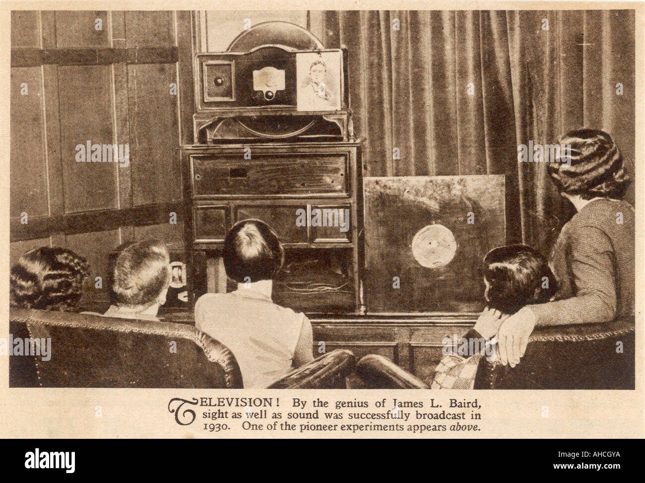 Watching Bairds Device Stock Photo