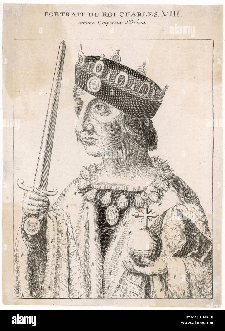 Charles Viii Of France Stock Photo