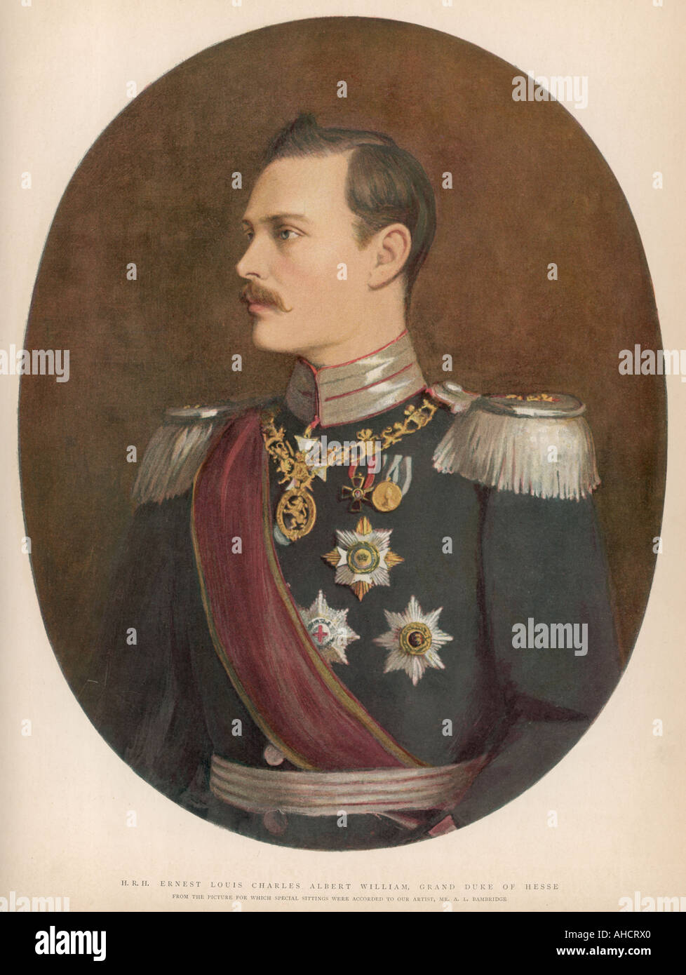 Ernst Ludwig Duke Hesse Stock Photo Alamy