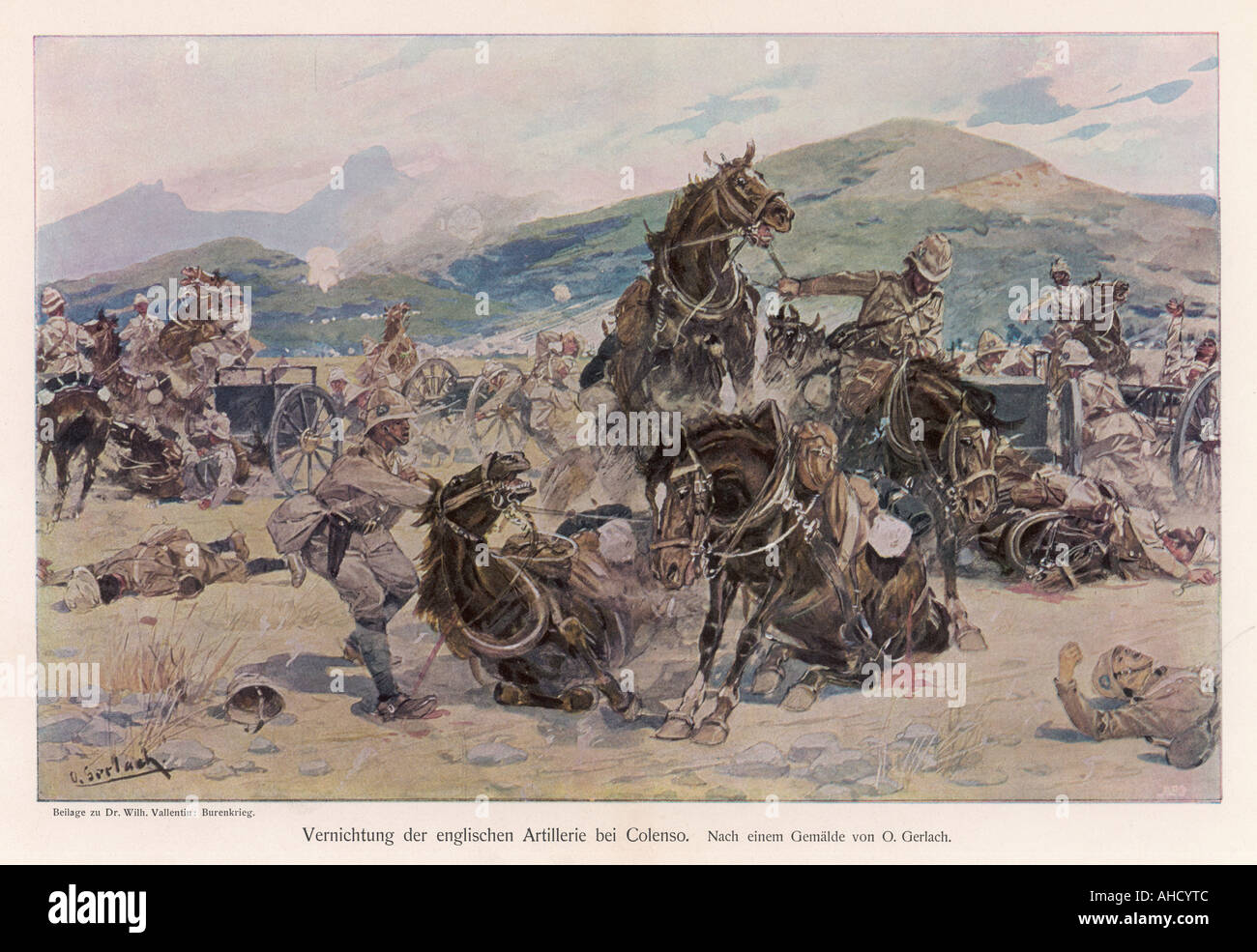 Boer War Colenso Stock Photo