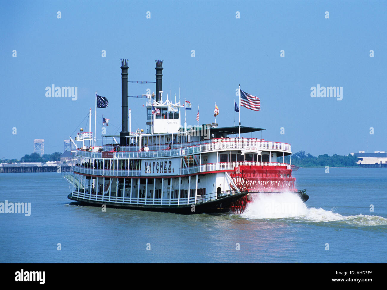 Mississippi River Sightseeing Tour Boat Stock Photos ...