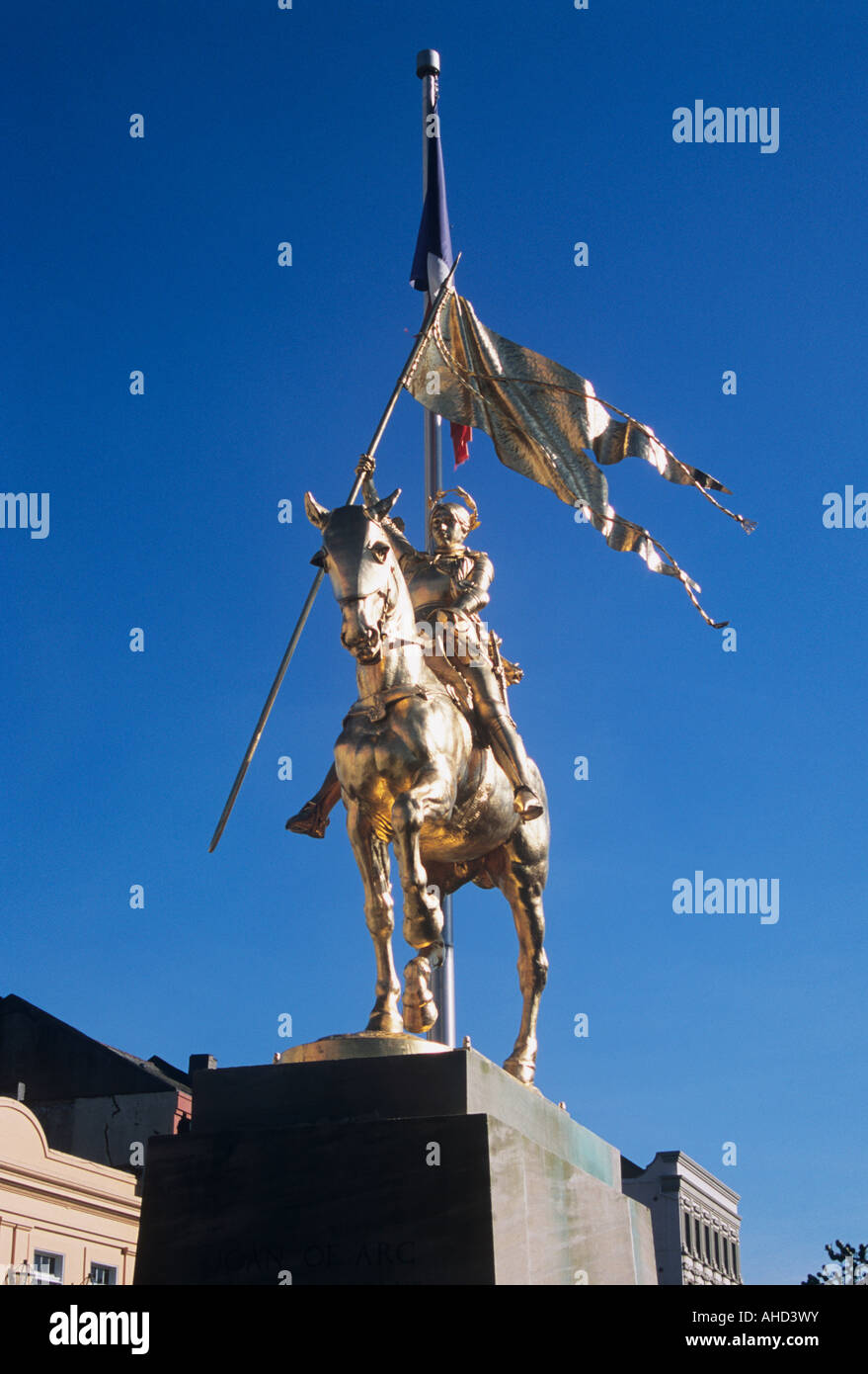 Joan Of Arc Statue, Maid Of New Orleans, Near French Market, Decatur 