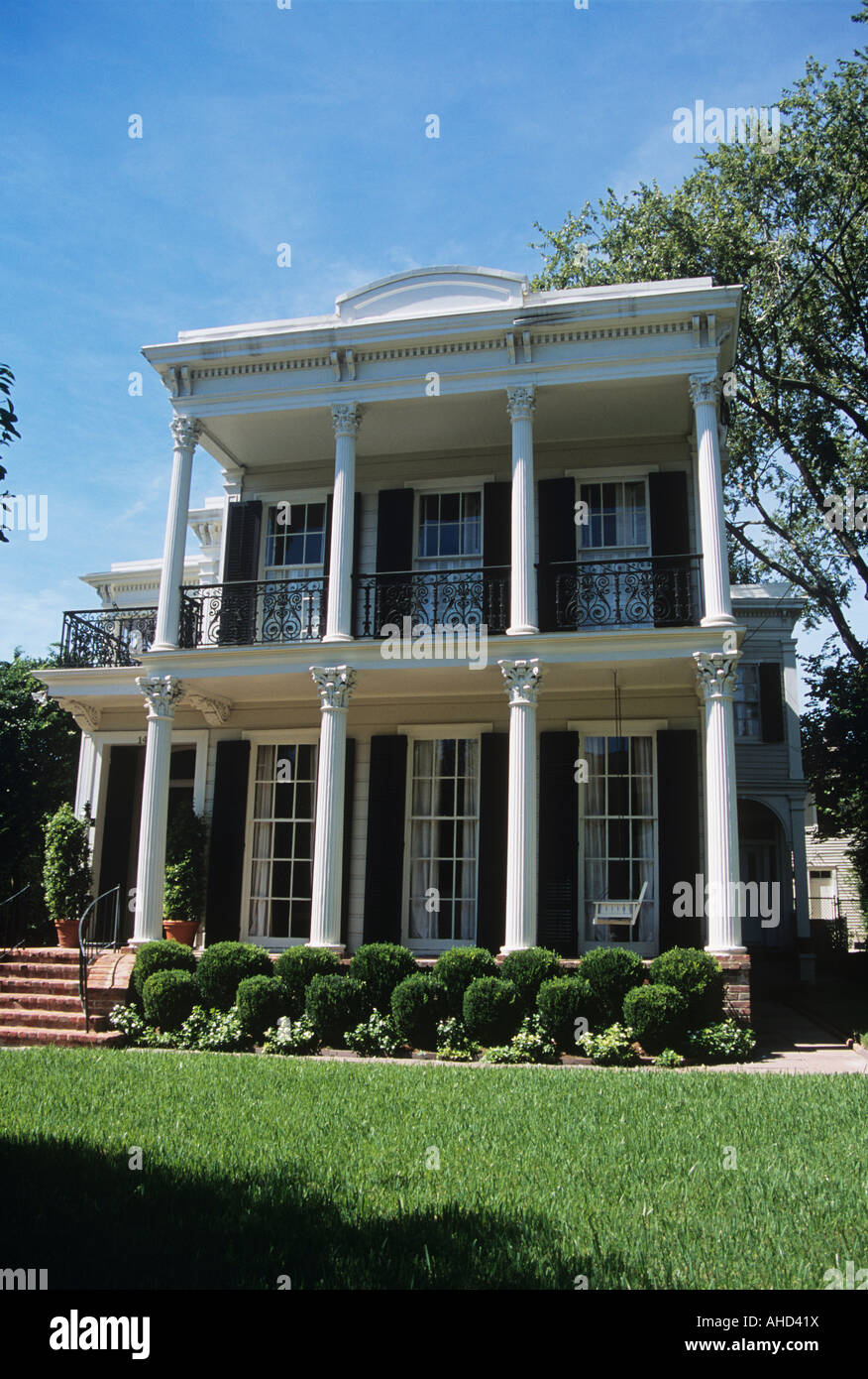 House in the Garden District, New Orleans, Louisiana, USA Stock Photo