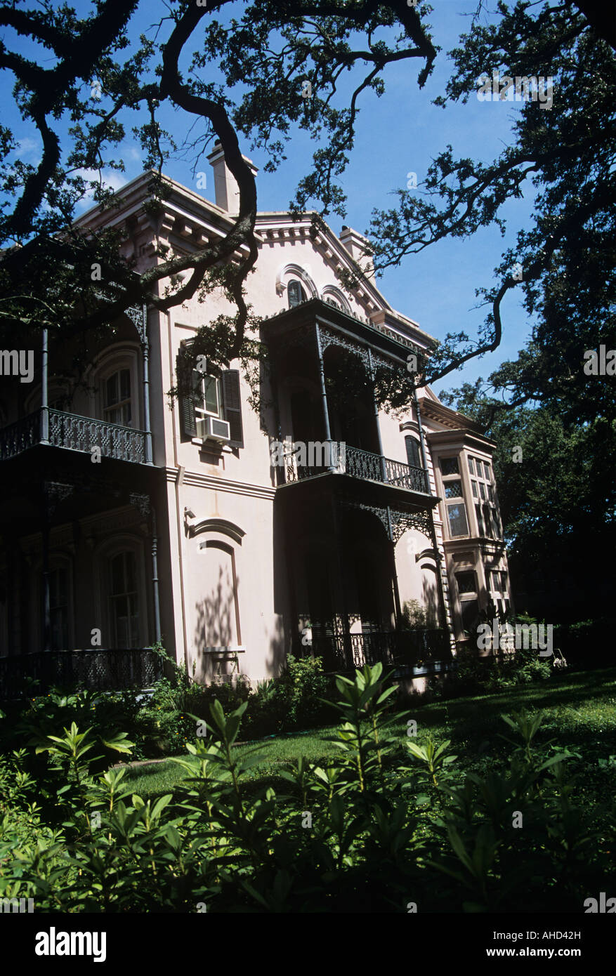 House in the Garden District, New Orleans, Louisiana, USA Stock Photo