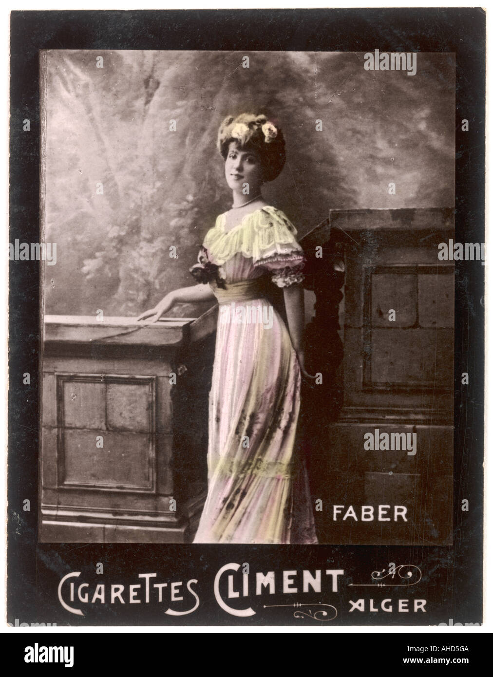 Female Type Demure 1910 Stock Photo