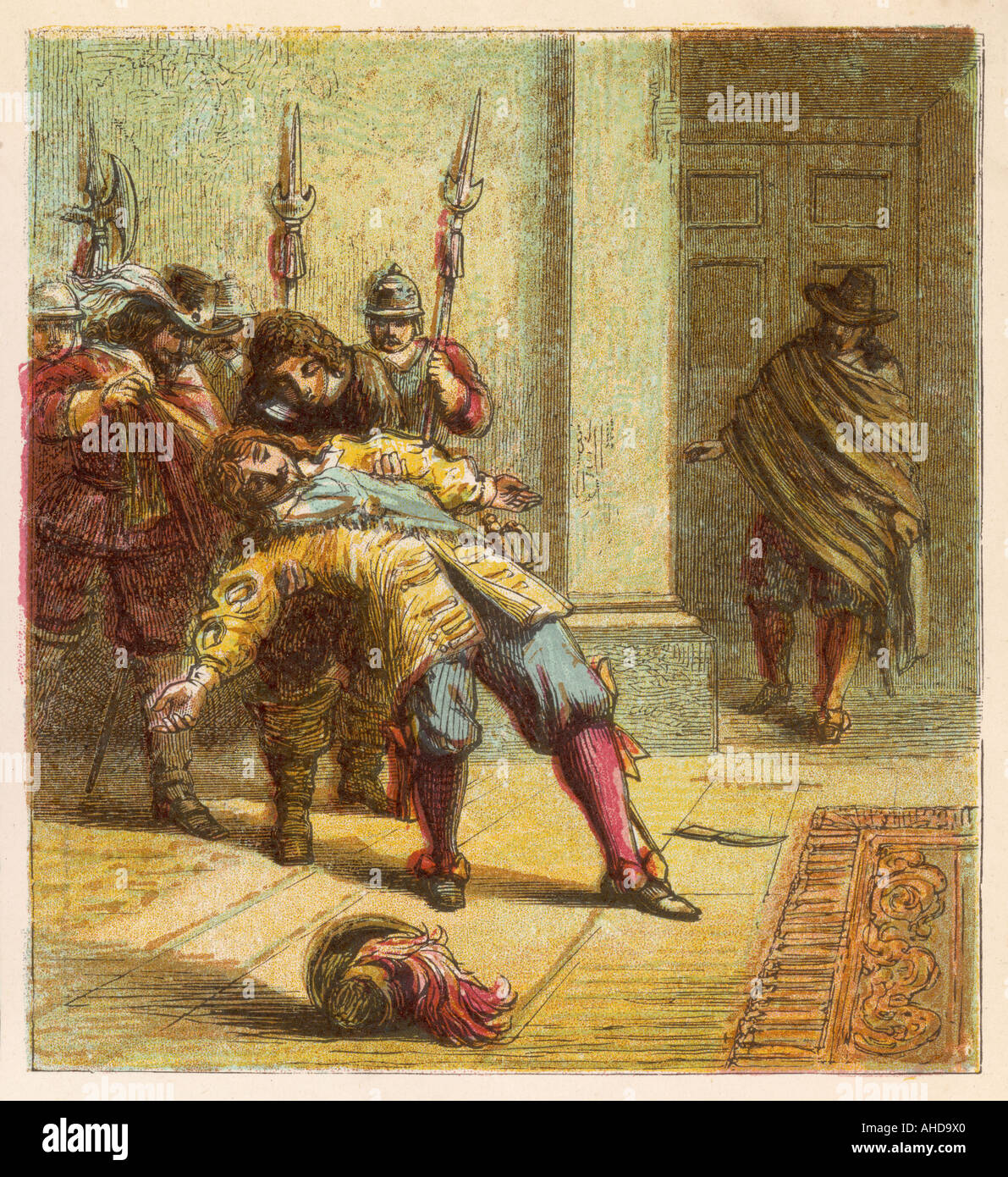 Death Of Buckingham Stock Photo