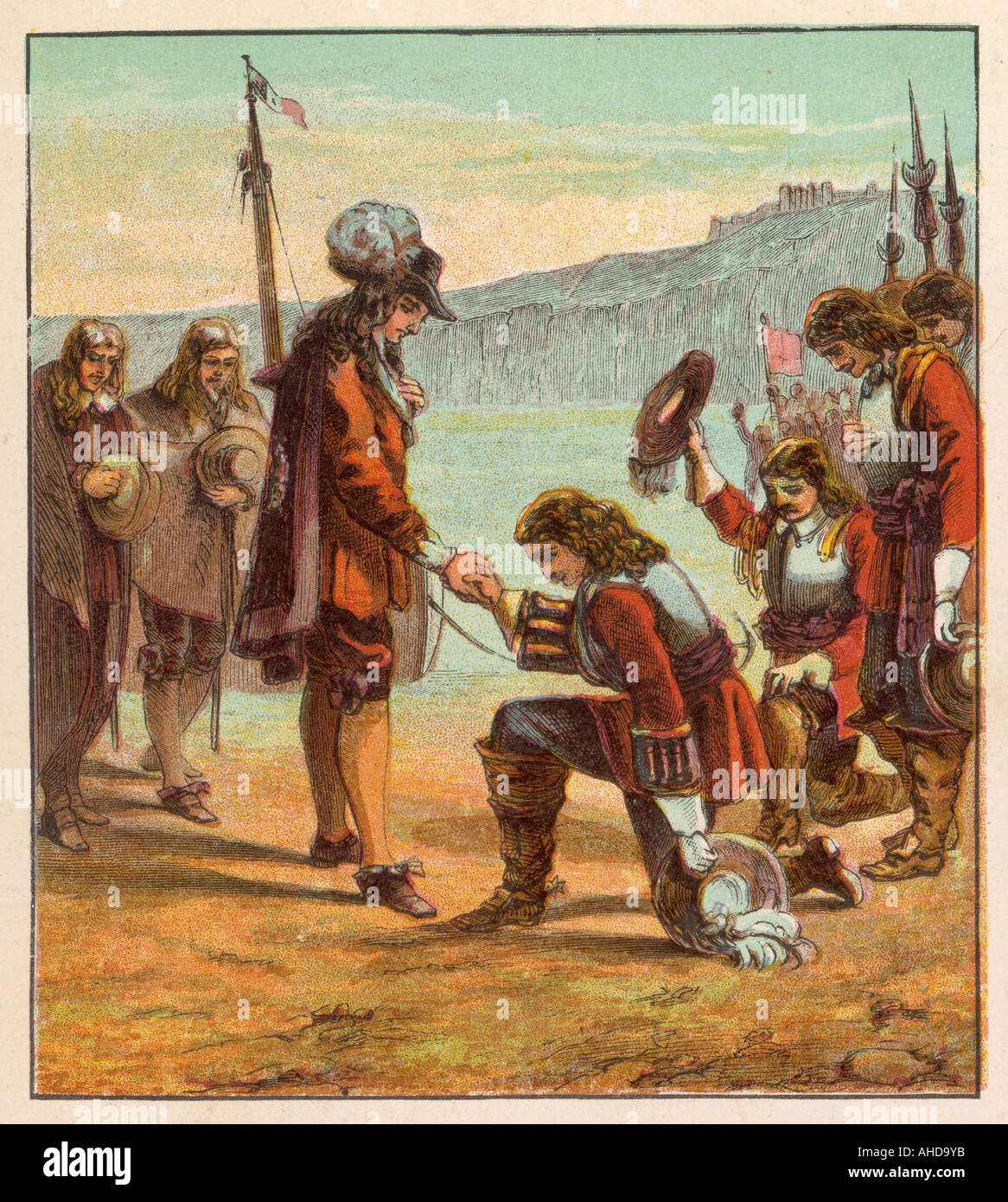 Kneeling Before King High Resolution Stock Photography and Images Alamy