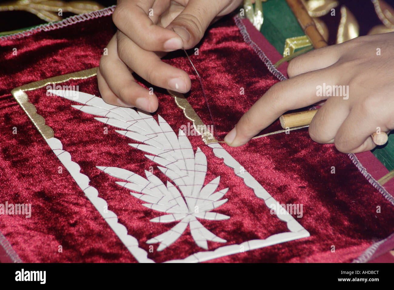 Traditional Malay Art In Perak Malaysia Stock Photo Alamy